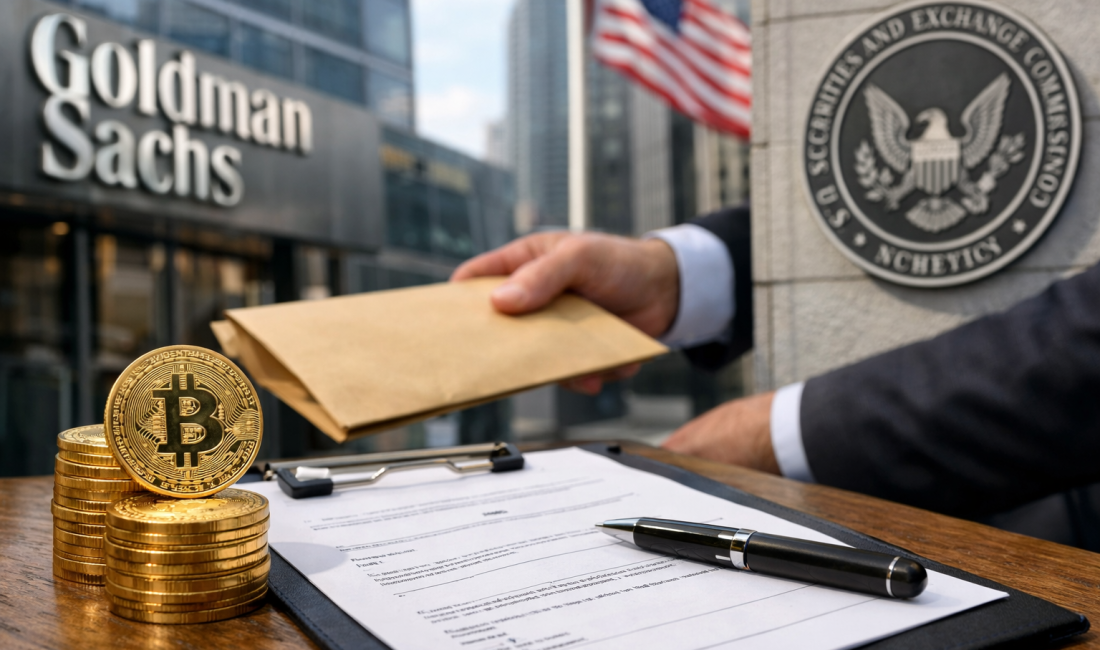 Goldman Sachs Benzersiz Bir Bitcoin ETF İçin SEC’e Başvurdu Goldman Sachs, yatırımcılara getiri sunan benzersiz bir Bitcoin ETF’i için