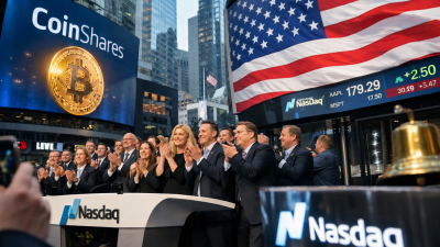 CoinShares zayıf piyasa havasına rağmen Nasdaq’a çıkarak ABD’de büyüme yarışına