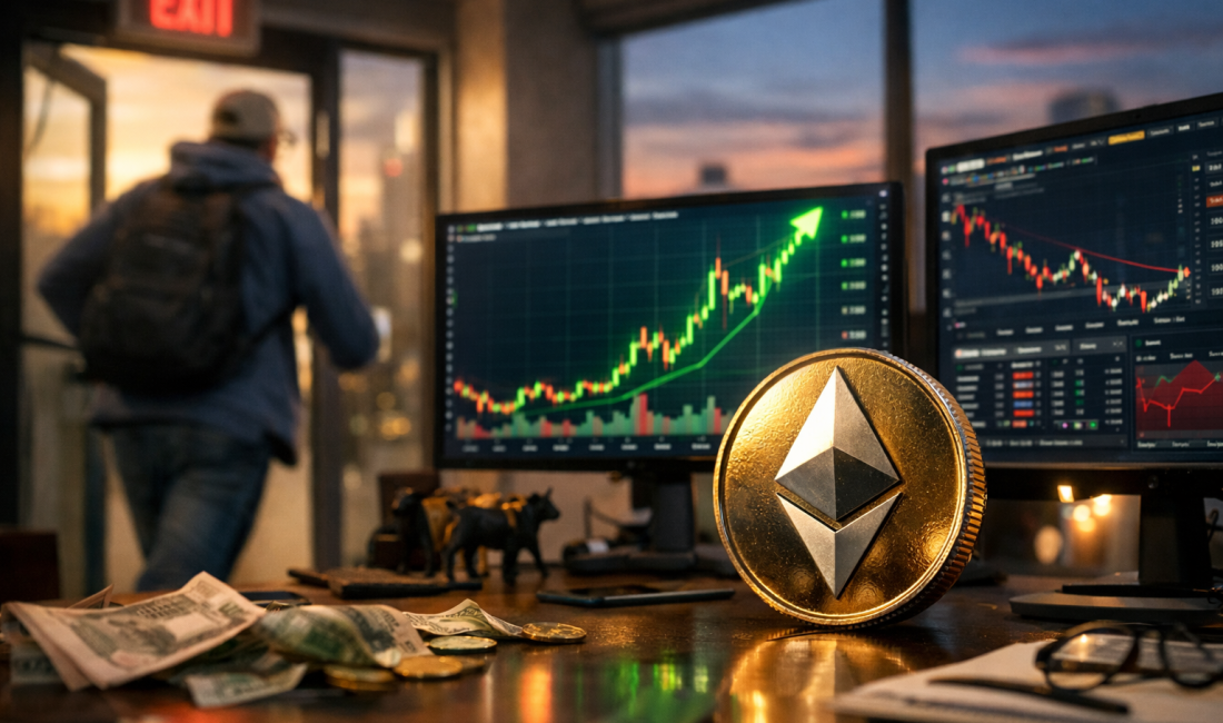 Ethereum’daki yükseliş sürerken küçük yatırımcı satış yaptı fakat Santiment’e göre