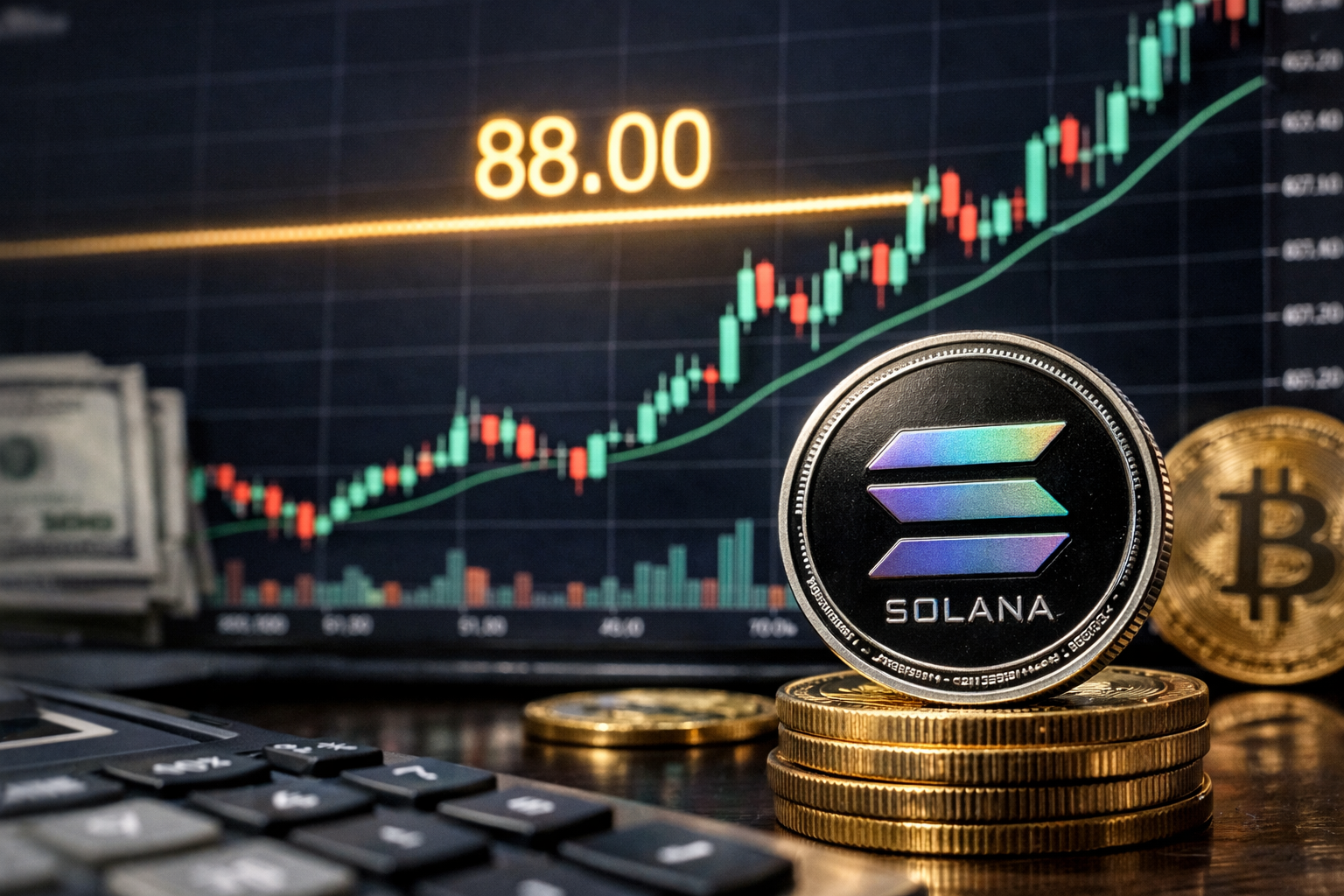 Solana fiyatı kripto para piyasasındaki yükselişlere paralel olarak artış gösterdi.