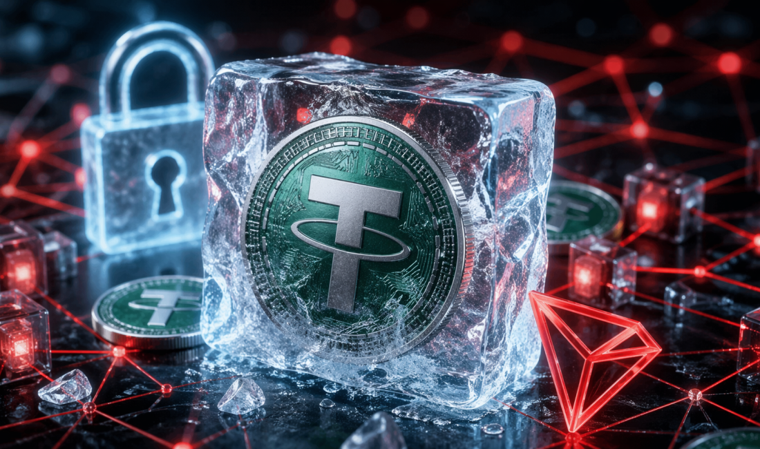 Tether yüzmilyonlarca dolarlık USDT'yi dondurdu.