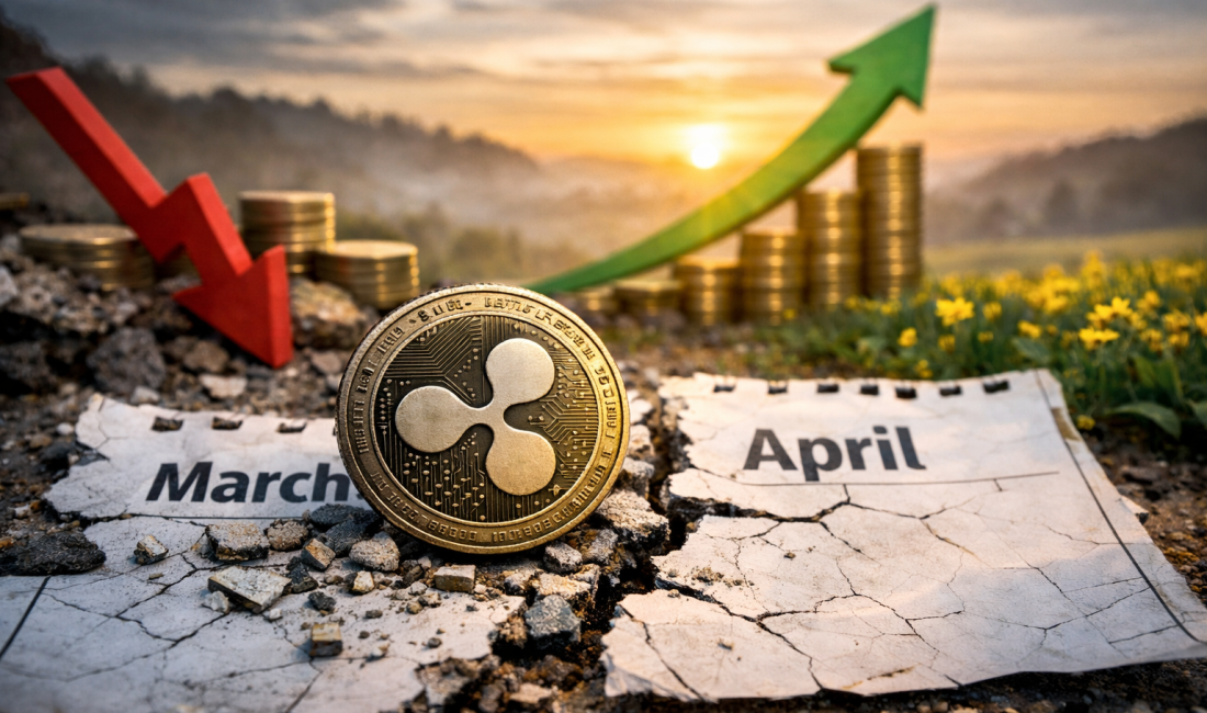 XRP’de Sert Çeyrek Bitti: Gözler Nisan Sıçramasında XRP fiyatı, Mart ayını kırmızı bölgede tamamlayarak 2026’nın ilk çeyreğinde