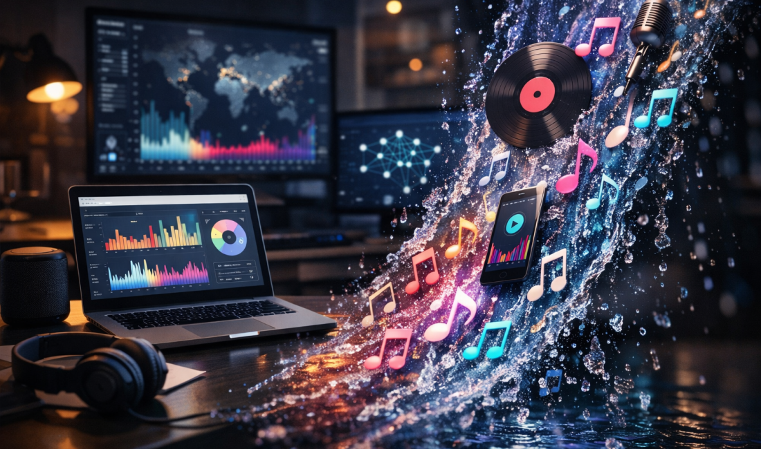 Deezer verileri, yapay zeka ile üretilen müziğin platformları doldurduğunu ancak