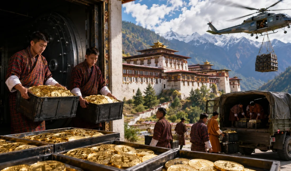 Bhutan 11 Ayda 9.180 Bitcoin Sattı Bhutan hükümeti son 11 ayda yaklaşık 9.180 Bitcoin sattı. Ortalama