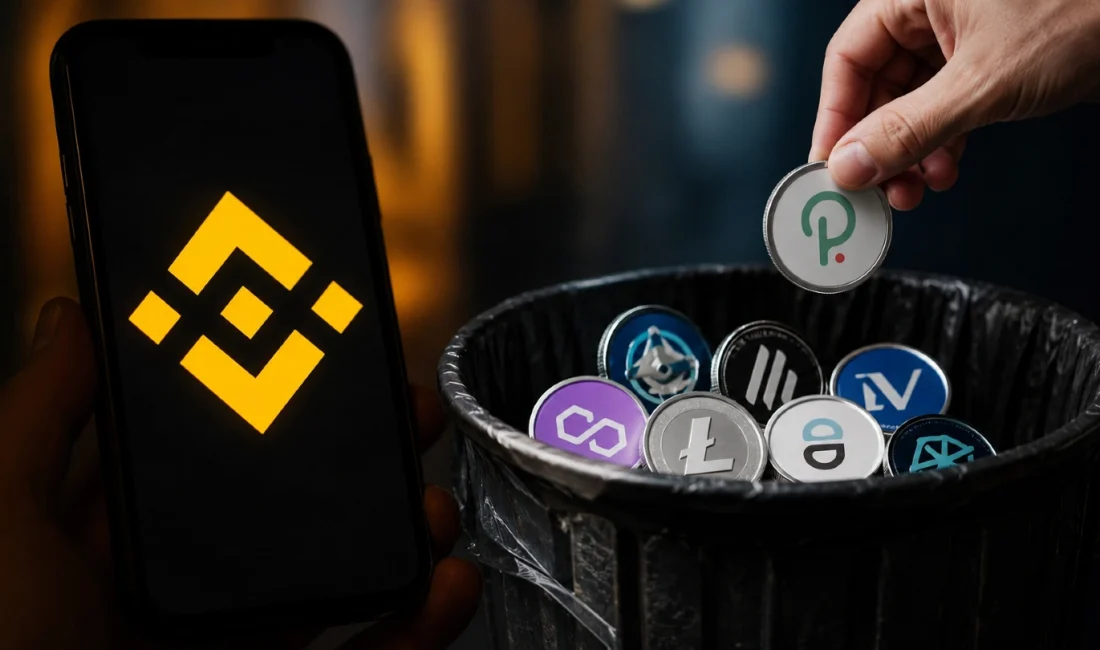 Binance 8 Altcoin Paritesini Delist Ediyor Binance 22 Mayıs 2026 itibarıyla AVAX, ETH, CHZ, FET, IOTA,