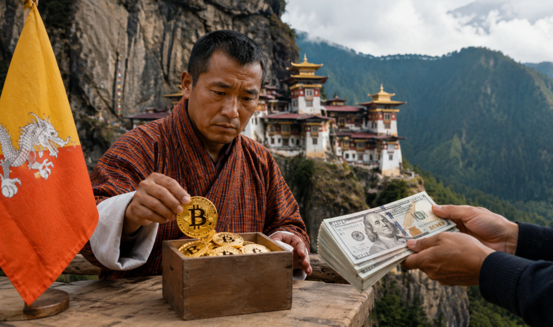 Butan, Arkham Intelligence verilerine göre 100 Bitcoin’i cüzdanlarından çıkardı. Ülkenin