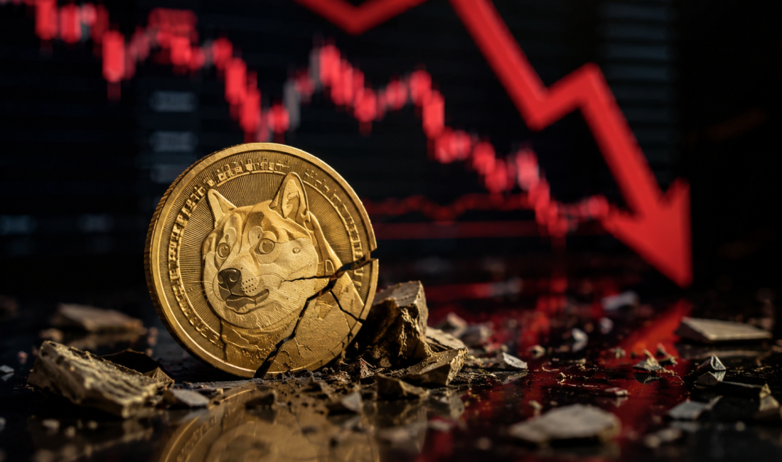 Dogecoin fiyatı 0.1120 dolar altına geriledi. DOGE için 0.1085 dolar