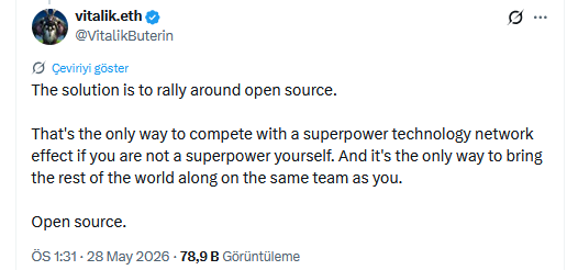 Ethereum Kurucusu Vitalik Buterin
