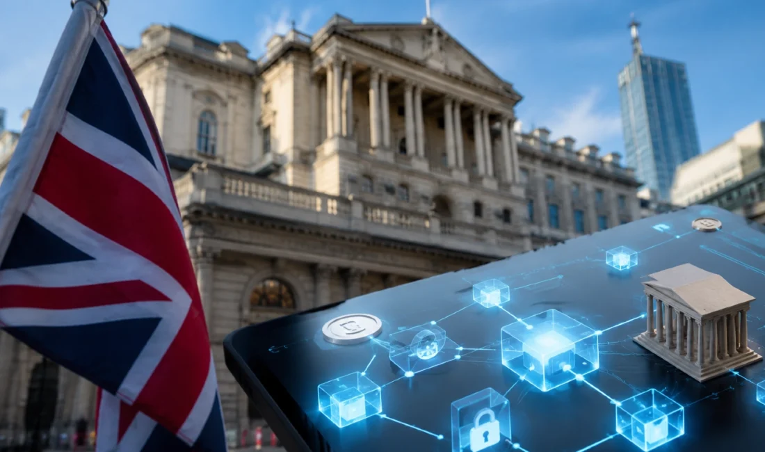 İngiltere Merkez Bankası Tokenizasyon İçin Yol Haritasını Çizdi İngiltere Merkez Bankası, tokenizasyon, düzenlenmiş stablecoin’ler ve dijital sterlin için