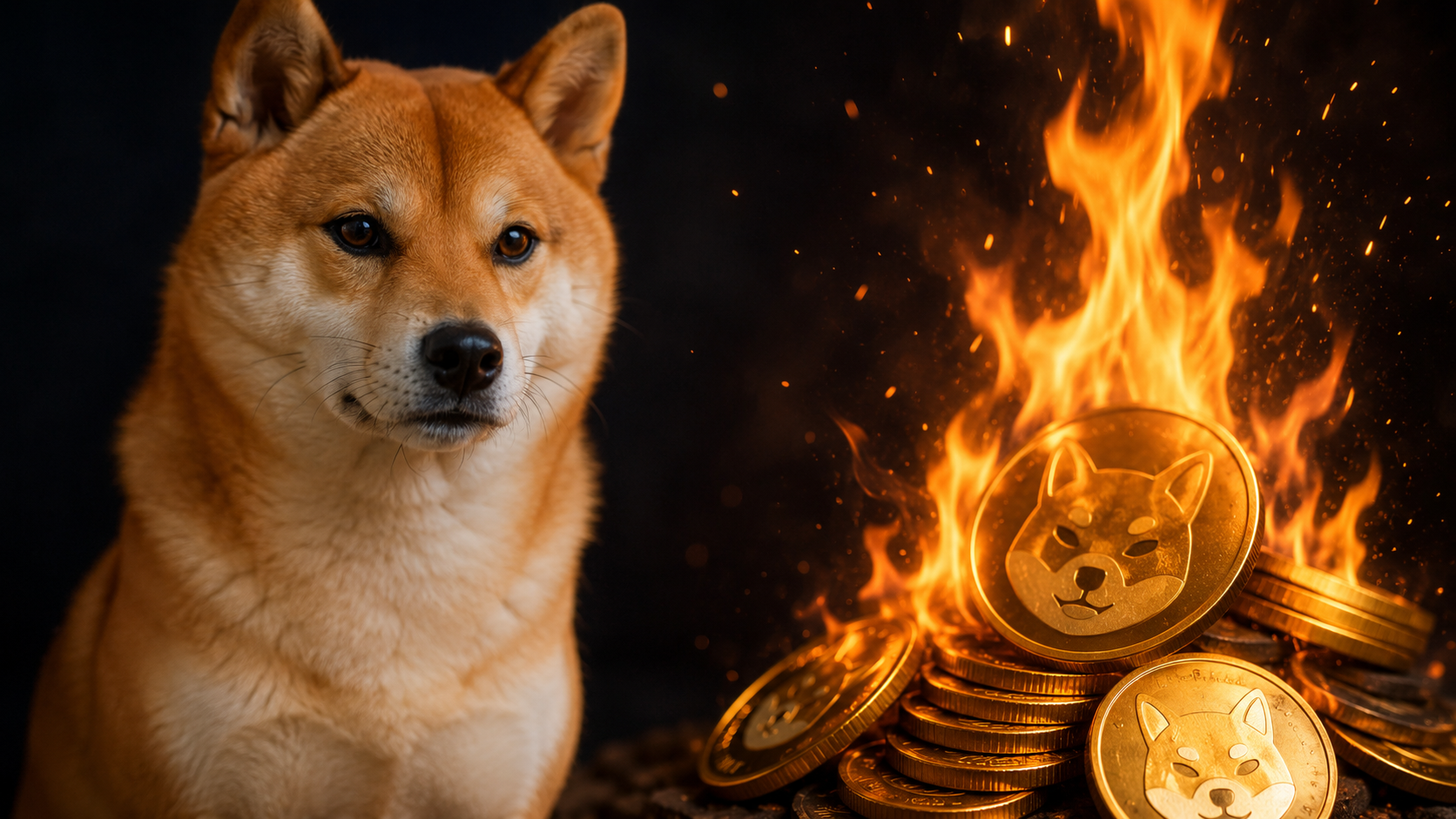 Shiba Inu yakım oranı son 24 saatte yüzde 1.034 artarak