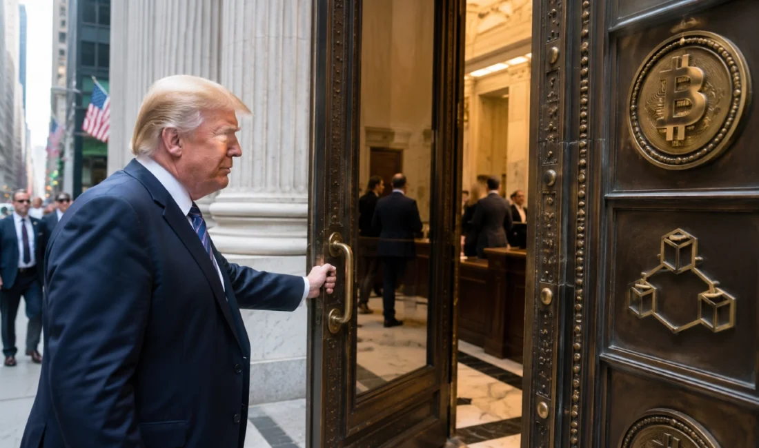 Donald Trump kripto para şirketlerinin bankacılık sistemine erişimini kolaylaştıracak başkanlık