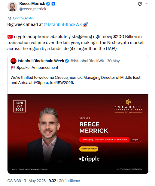 Ripple Yöneticisi Reece Merrick