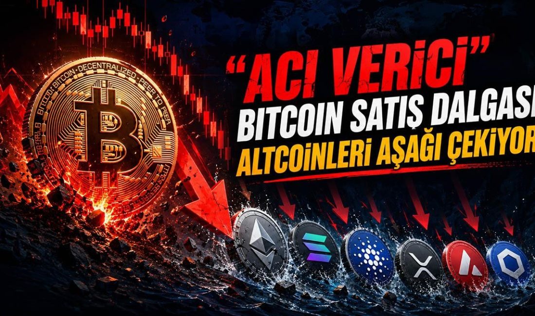 Bitcoin 21 ayın en düşük seviyesine geriledi; bu durum altcoinleri