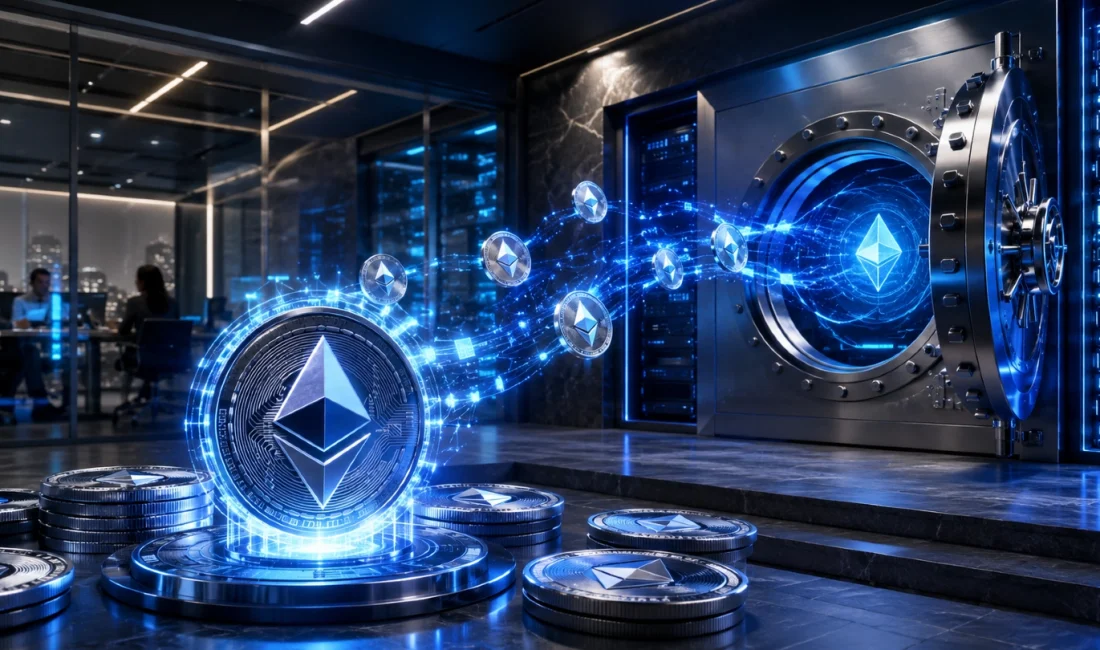 Anchorage Digital, Ethereum staking kontratına 55 bin 594 ETH yatırdı.