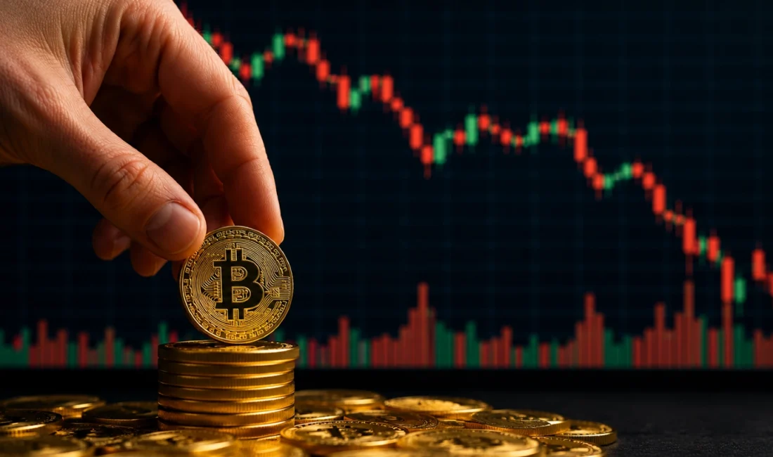 Bitcoin fiyatı 60 bin dolar bölgesine doğru gerilerken, birikim adreslerine