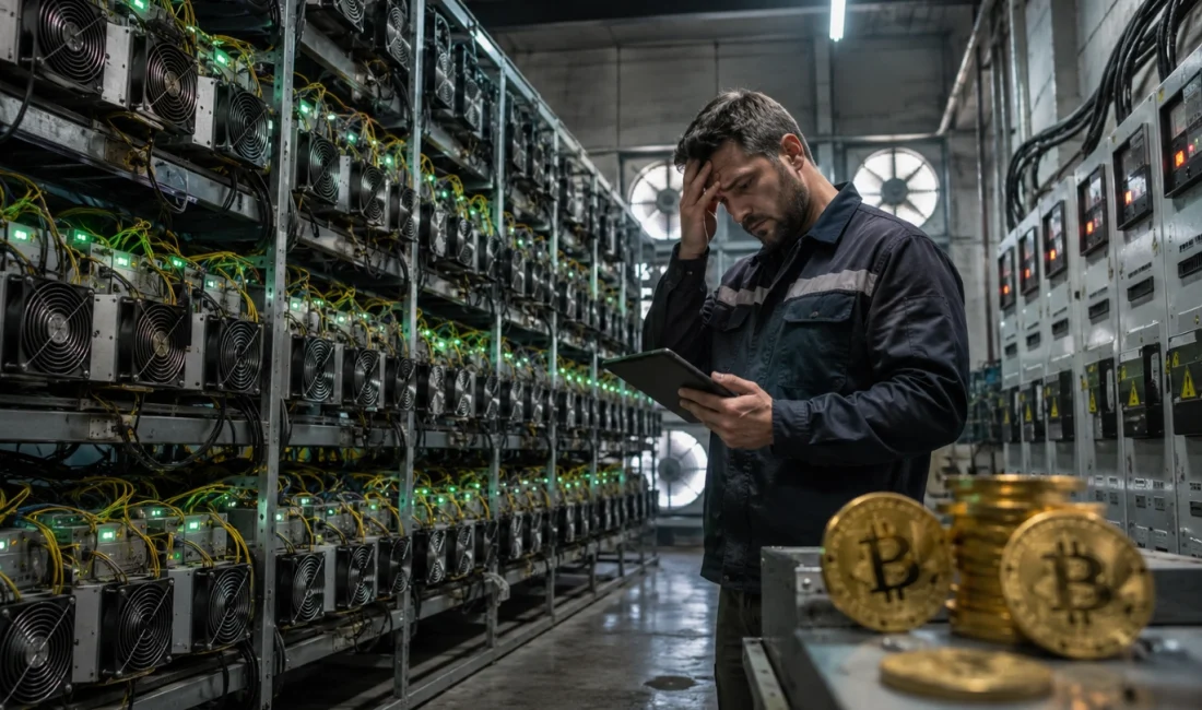 Bitcoin madencileri, düşen günlük gelirler ve zayıflayan işlem ücretleri nedeniyle