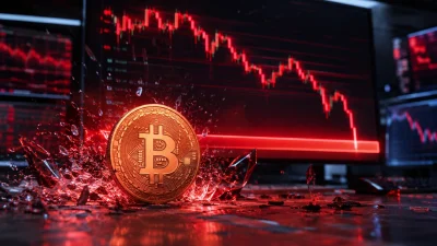 Bitcoin vadeli işlem grafiği, fiyatın sert düşüş sonrası 62 bin