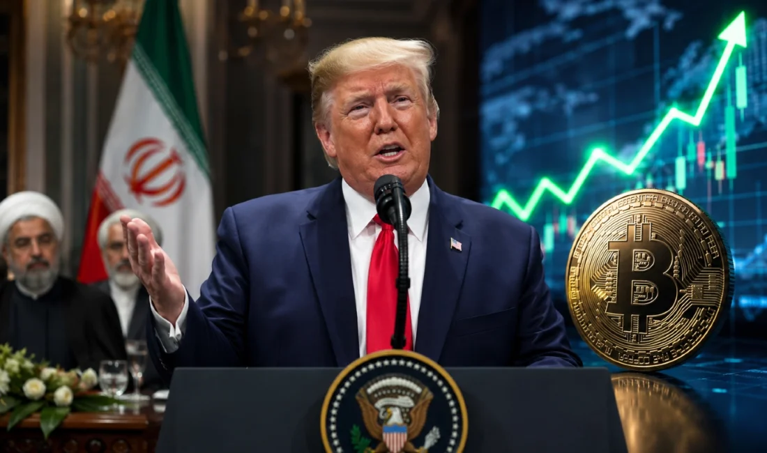 Trump İran Anlaşmasını Duyurdu: Bitcoin 65 Bin Doları Aştı Bitcoin fiyatı ABD Başkanı Donald Trump’ın İran ile anlaşmanın tamamlandığını