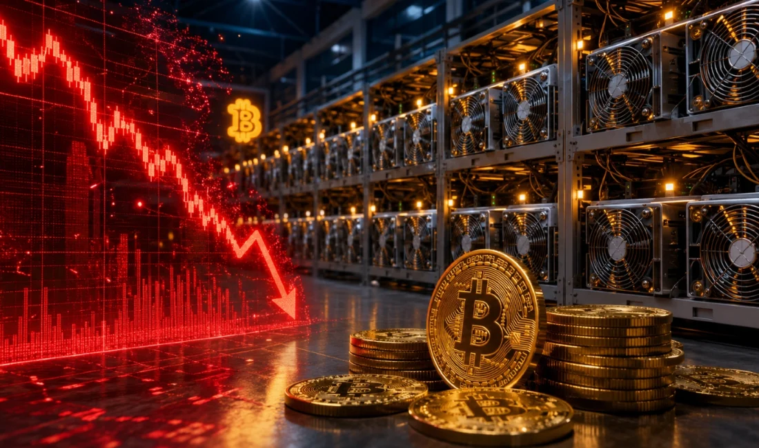 Bitcoin Madenciliğinde Sert Ayar: Zorluk Yüzde 10 Düştü Bitcoin ağında madencilik zorluğu 14 Haziran 2026 tarihinde yüzde 10.09