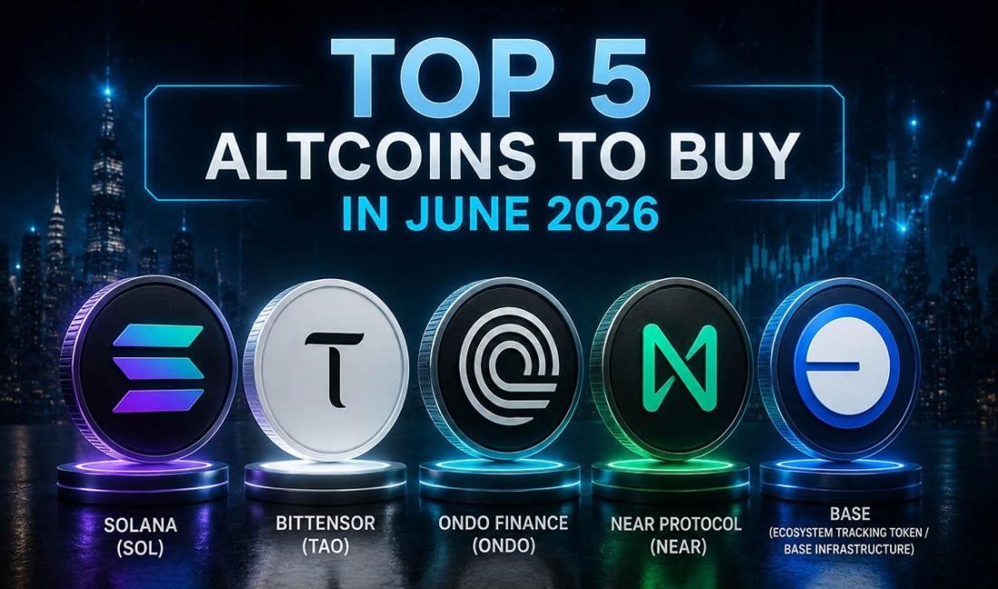 Haziran 2026’da Alınabilecek En İyi 5 Altcoin Biriktirmek için en iyi kripto paraları mı arıyorsunuz? Layer-1, AI,