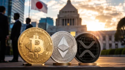 Japonya Bitcoin, Ethereum, XRP ve diğer kripto varlıkları hisse senetlerine