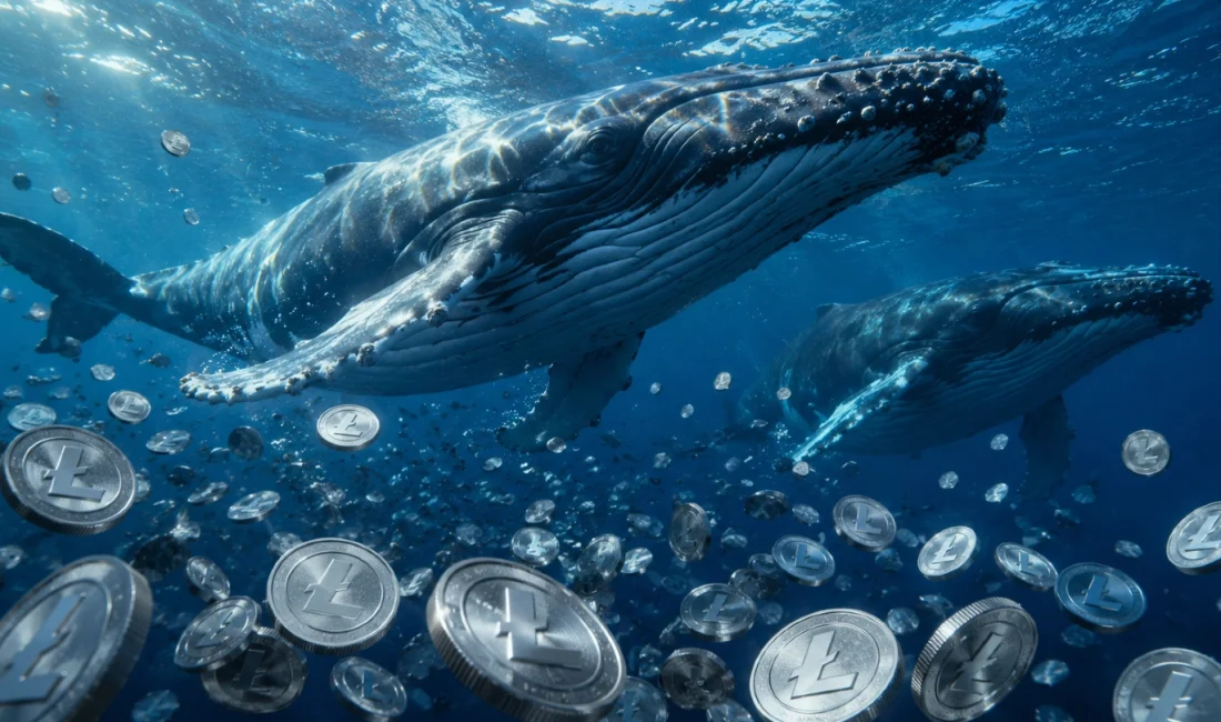 Litecoin Balinaları LTC Topluyor: Fiyat 44 Dolarda Sıkıştı Litecoin balina ve shark cüzdanları son beş ayda yüzde 7