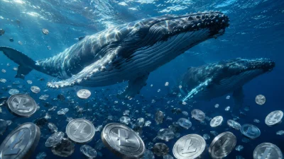 Litecoin balina ve shark cüzdanları son beş ayda yüzde 7