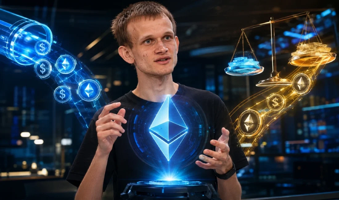 Vitalik Buterin algoritmik stablecoinlerde gerçek zamanlı oracle ve tasfiye riskini