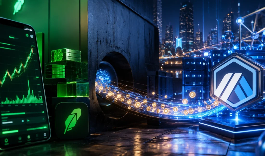 Robinhood Chain Arbitrum’a Gizli Gelir Kapısı mı Açıyor? Robinhood Chain, protokol net gelirinin yüzde 10’unu Arbitrum ekosistemine aktaracak.