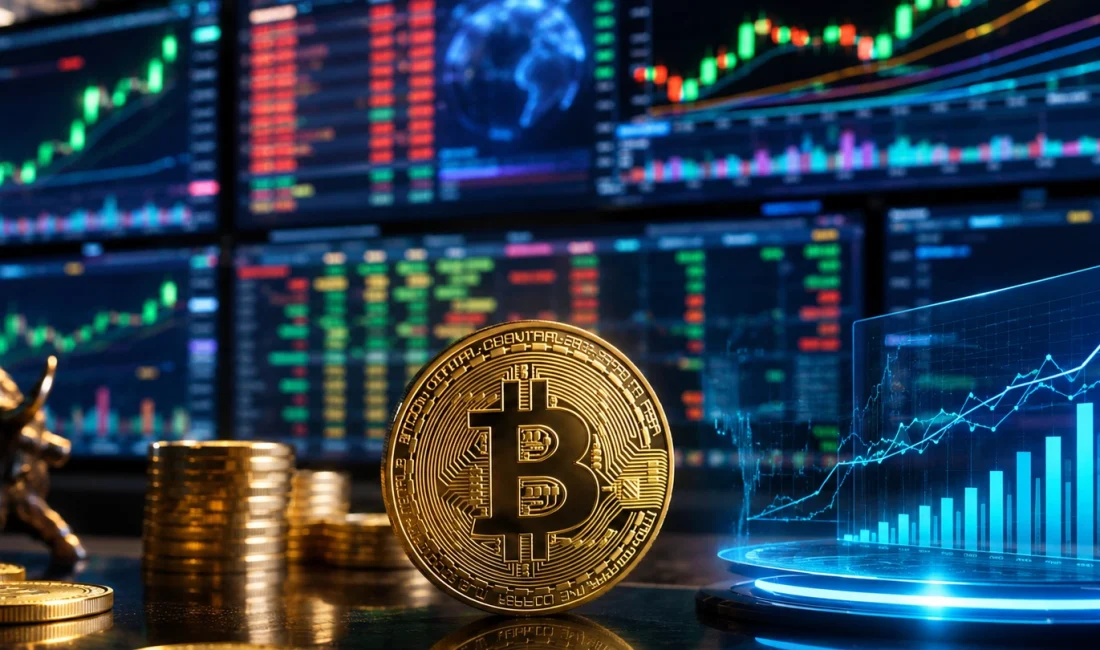 Bitcoin vadeli işlem piyasasında açık pozisyonların iki ayın zirvesine ulaşması,