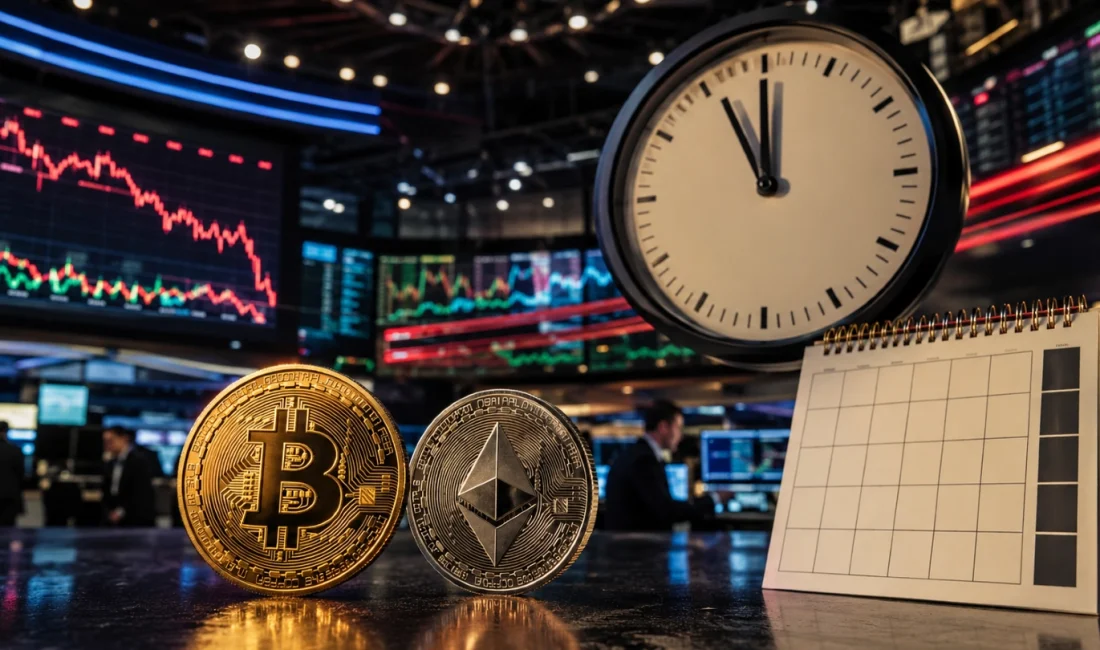 Bitcoin ve Ethereum’da 1,43 Milyar Dolarlık Opsiyon Vadesi Bitcoin’de 64.500 dolar, Ethereum’da 1.875 dolar max pain seviyesi öne