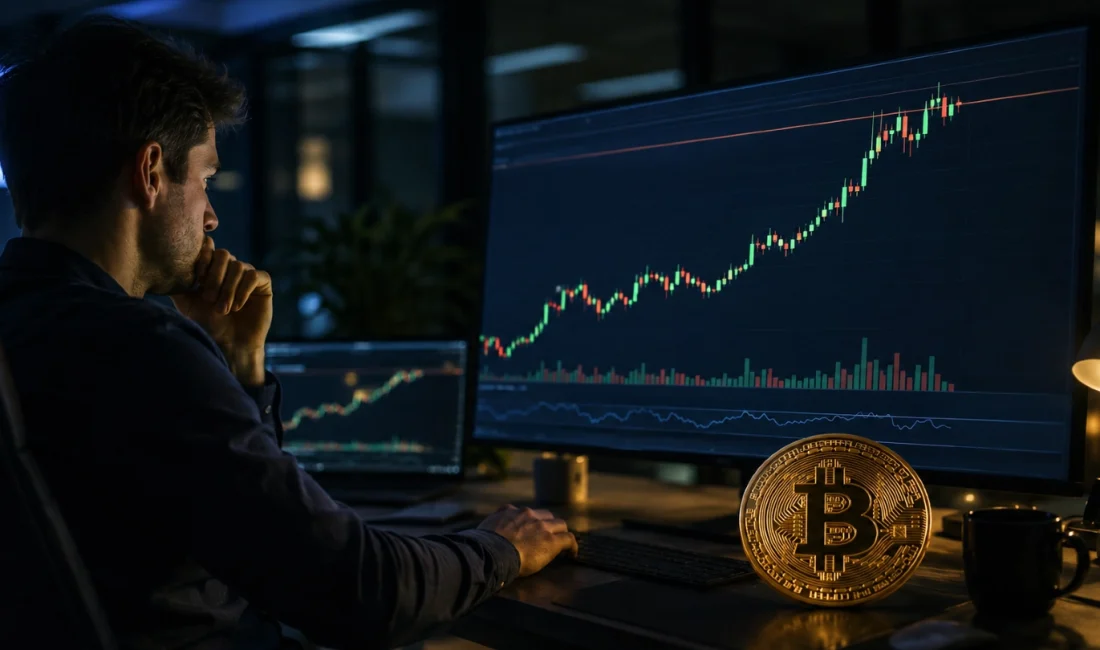 Bitcoin 65 Bin Dolara Yaklaşırken Piyasa Neden Sessiz? Santiment’in 14 Temmuz 2026’da paylaştığı grafik, Bitcoin fiyatı 65 bin