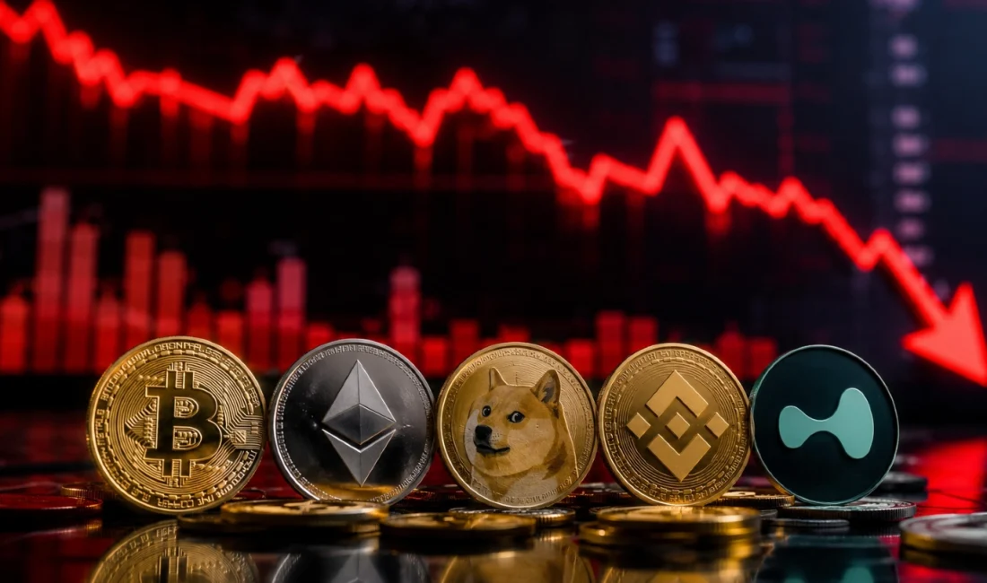 BTC, ETH, DOGE, BNB ve HYPE Bugün Neden Düştü? Bitcoin’in 59 bin doların altına gerilemesiyle kripto para piyasasında satış