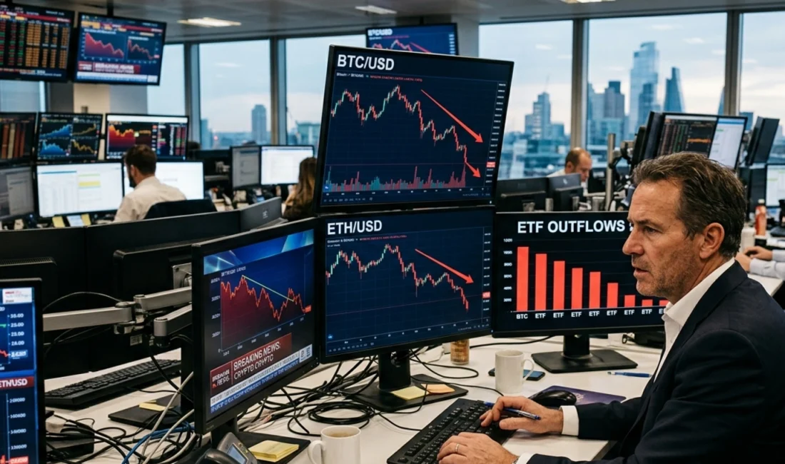 Citi’den Bitcoin ve Ethereum İçin Sert Revizyon: ETF Çıkışları Fiyat Beklentilerini Değiştirdi Citi, Bitcoin hedefini 82 bin, Ethereum hedefini 2.240 dolara düşürdü.
