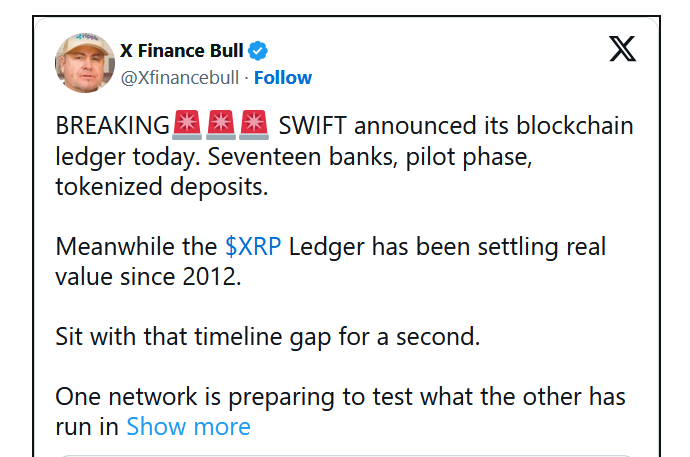 XRP ve Swift Açıklaması