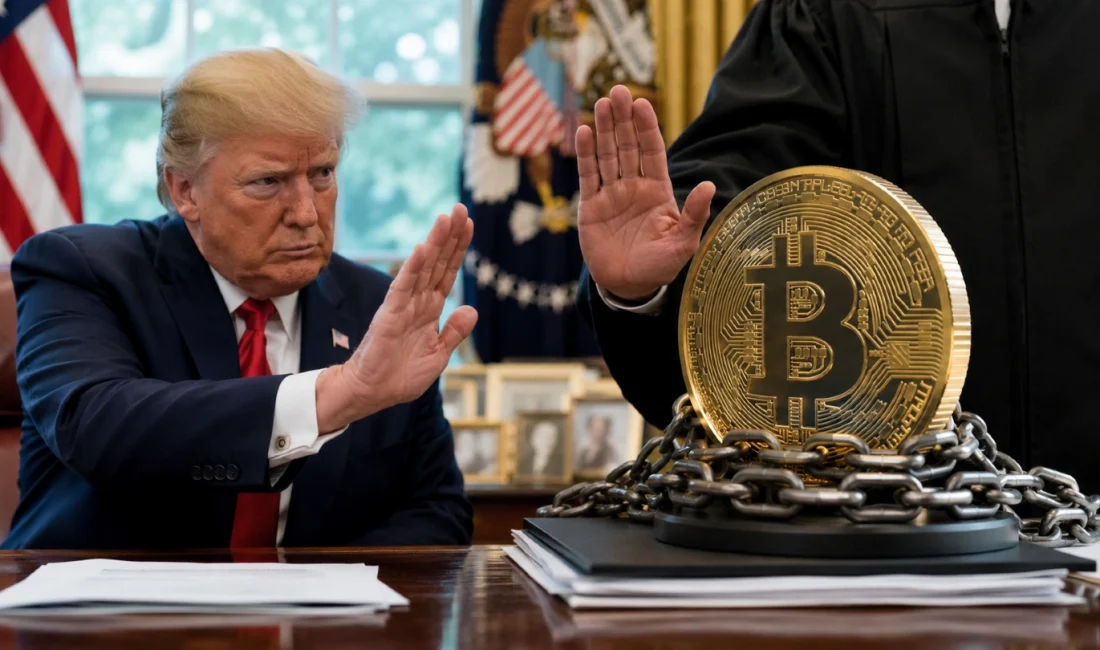 Trump’ın Bitcoin Rezerv Planı ABD’de Hukuki Engele Takıldı Donald Trump’ın Stratejik Bitcoin Rezervi planı, ABD’de yasal yetki ve
