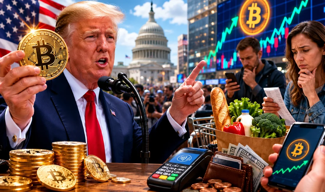 Trump’tan Bitcoin Vergisi Çıkışı: Günlük Harcamalar Değişir mi? ABD Başkanı Donald Trump, Bitcoin’in artık yalnızca yatırım aracı değil,