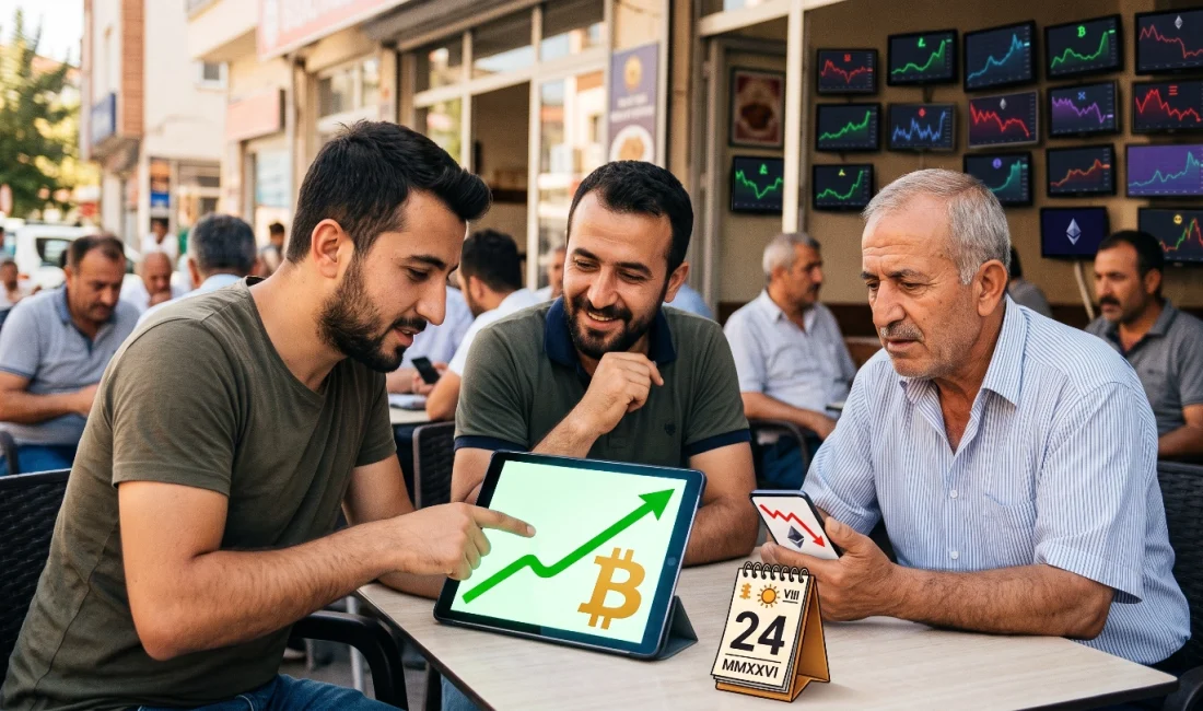 24 Ağustos 2026’da Bitcoin 77.000 dolar civarında tutunurken kripto piyasasında