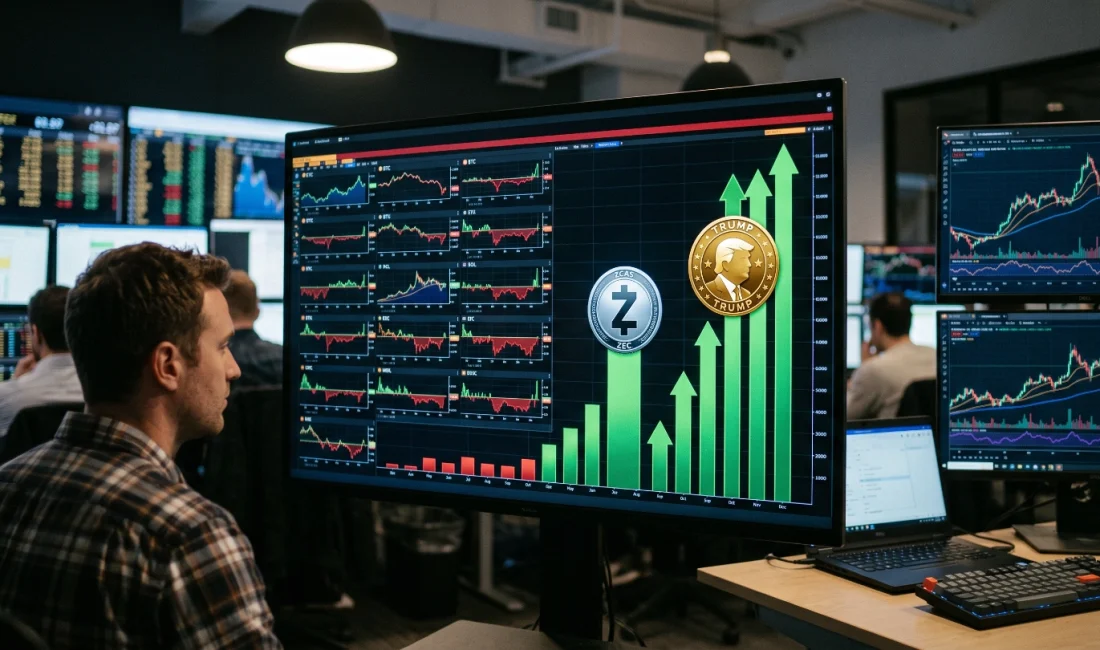 Altcoinlerde Sert Ralli: ZEC Yüzde 47 Yükselirken TRUMP Yüzde 116 Sıçradı Altcoin piyasasında sert yükseliş yaşanıyor. ZEC 24 saatte yüzde 47,