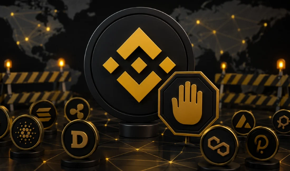 Binance, düzenleyici gelişmelerin ardından 11 kripto platformuyla bağlantılı işlemleri 23