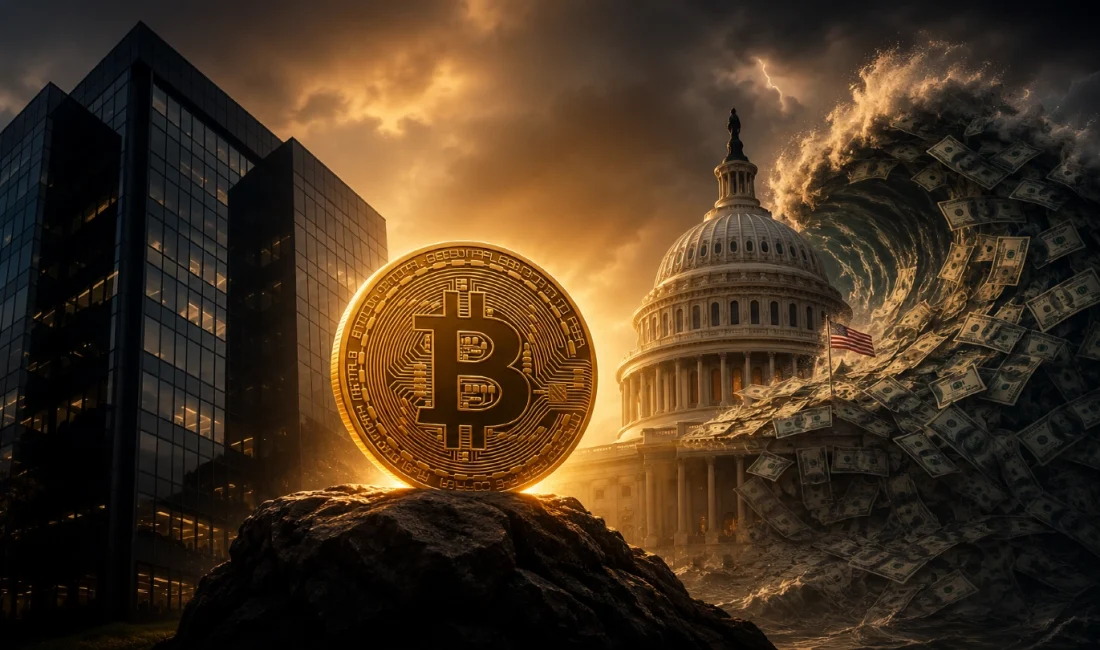 BlackRock: ABD Borcu Bitcoin Tezini Güçlendiriyor BlackRock yöneticisi Robbie Mitchnick, 40 trilyon doları aşan ABD borcunun