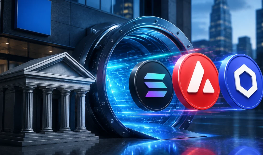 Charles Schwab, Schwab Crypto platformına Solana, Avalanche ve Chainlink’i ekliyor.