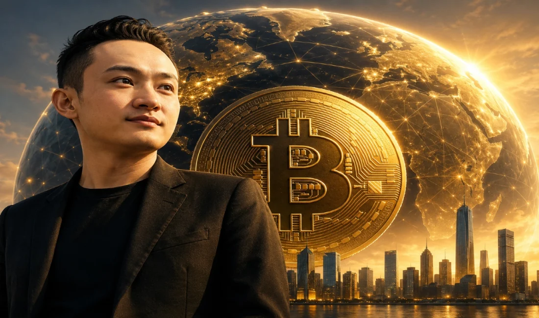 Justin Sun: Bitcoin Küresel Makro Varlığa Dönüşüyor Justin Sun, Bitcoin'in küresel makro varlığa dönüştüğünü, stablecoinlerin günlük finansa