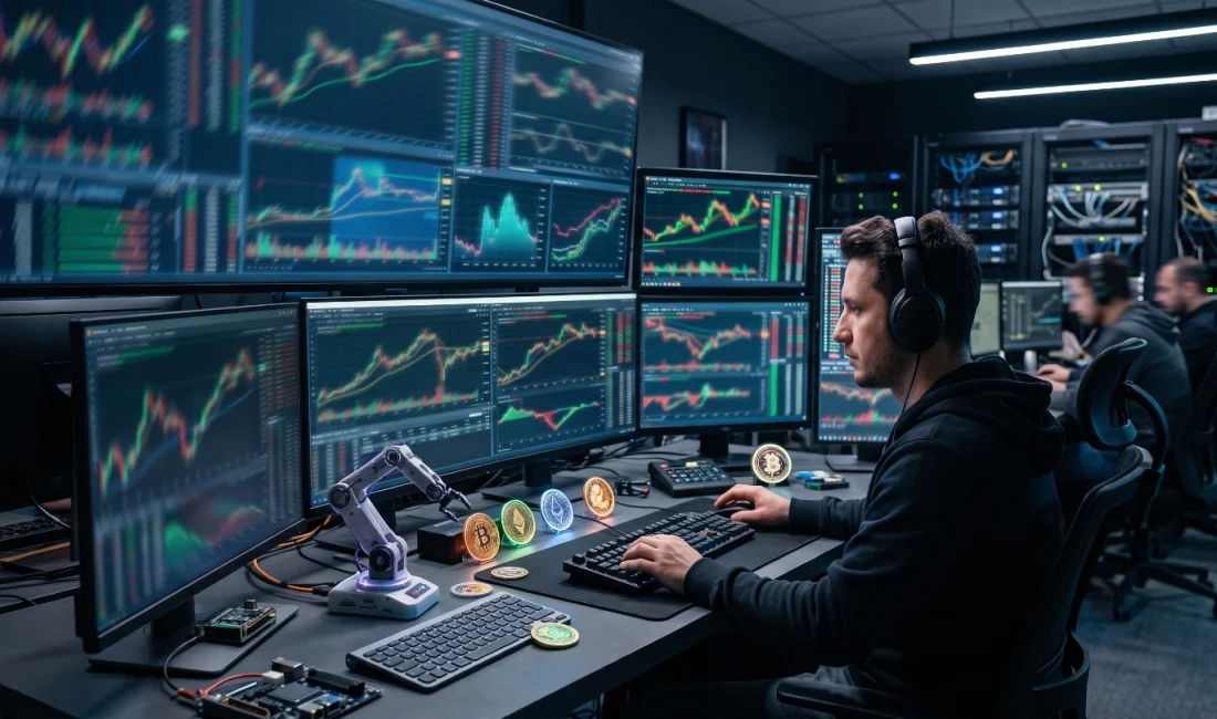Kripto para piyasası 7 gün 24 saat açık. Bitcoin, Ethereum