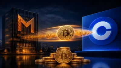 Metaplanet, yaklaşık 62 milyon dolar değerindeki 2.400 BTC’yi Coinbase’e aktardı.