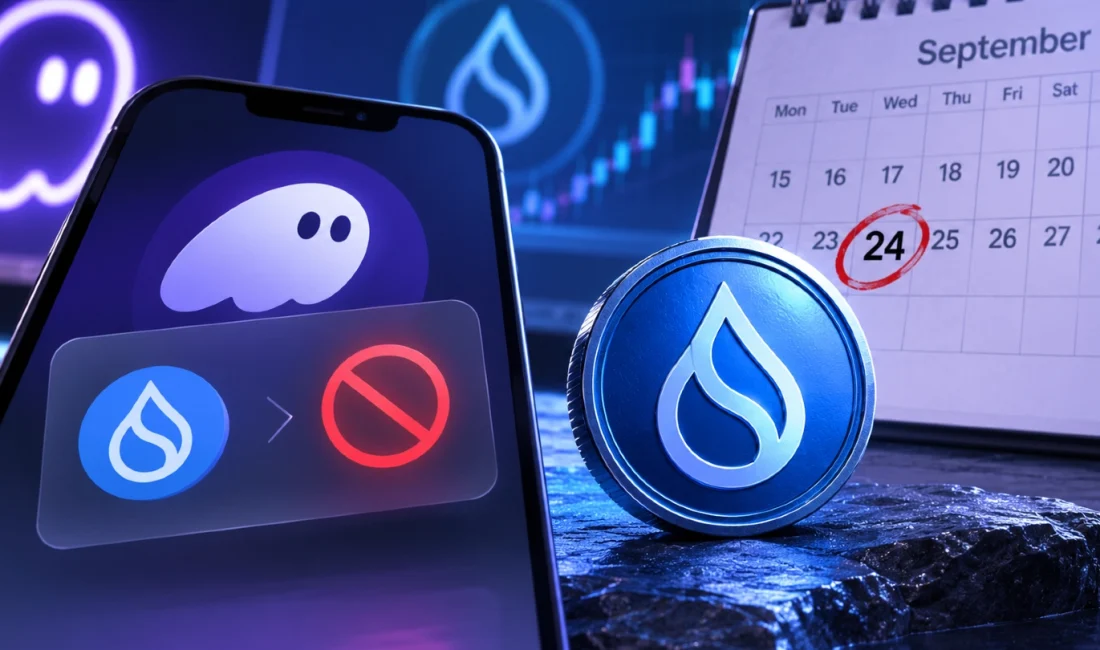 Phantom, Sui Desteğini Sonlandırıyor: SUI Kullanıcıları İçin Kritik Tarih 24 Eylül Phantom, Sui desteğini 24 Eylül 2026'da sonlandıracak. SUI kullanıcılarının varlıklarını