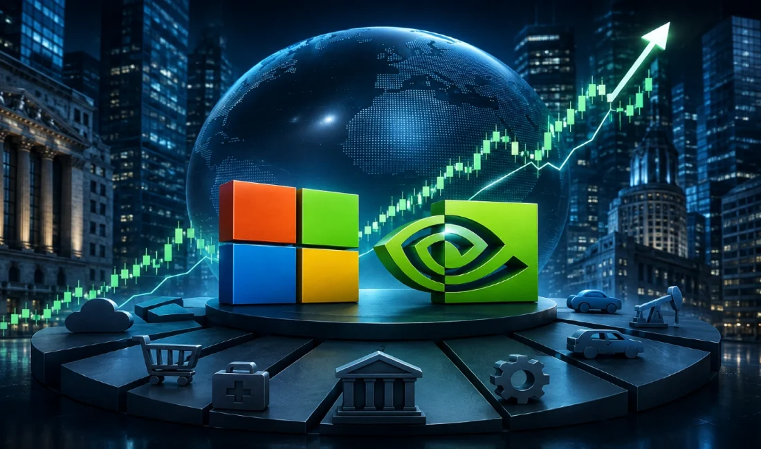 S&P 500’de teknoloji hakimiyeti: Microsoft ve Nvidia öne çıktı S&P 500’de Q2 bilanço sezonunun kazananı teknoloji sektörü oldu. Microsoft