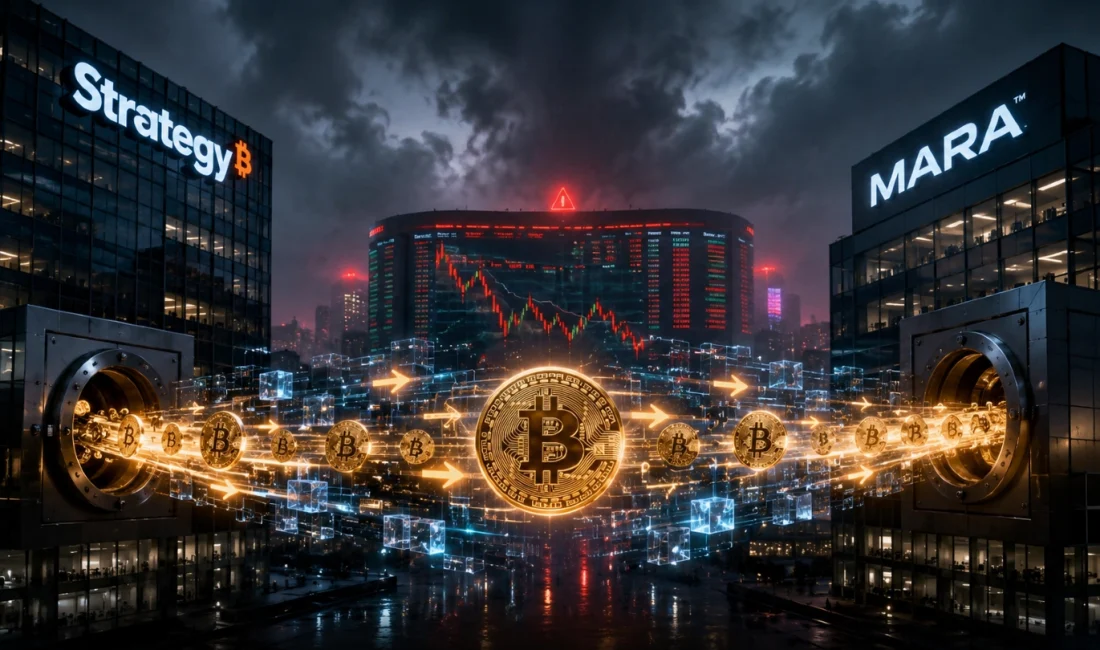 Strategy ve MARA’dan Büyük Bitcoin Transferi: Satış Sinyali mi? Strategy bağlantılı olduğu düşünülen cüzdan 1.030 BTC transfer etti. MARA’nın