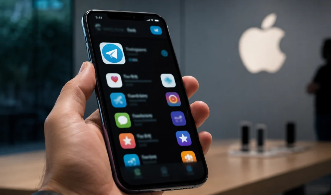 Telegram, Apple App Store’da kısa süreliğine erişilemez hale geldi. Uygulama