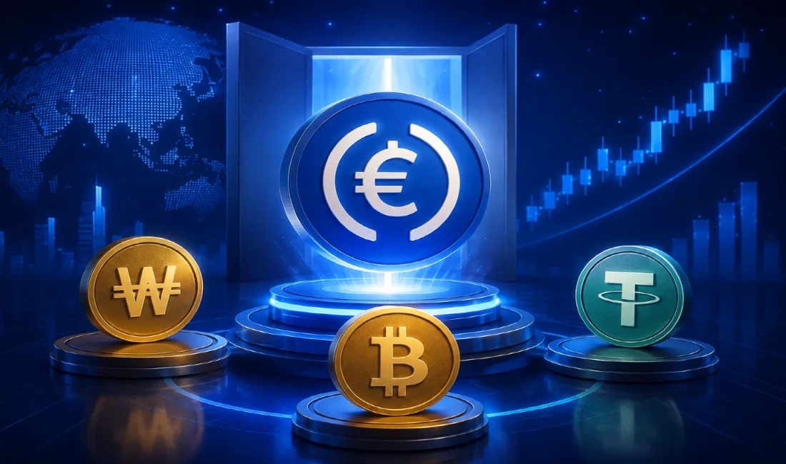 Upbit EURC’yi Listeliyor: KRW, BTC ve USDT Desteği Upbit, Circle’ın euro stablecoini EURC’yi 28 Ağustos 2026’da KRW, BTC